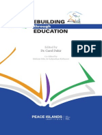 PEACEBUILDING through EDUCATION