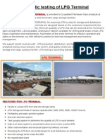 Periodic Testing of LPG Terminal