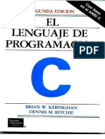 El Lenguaje de Programación C (Segunda Edición)