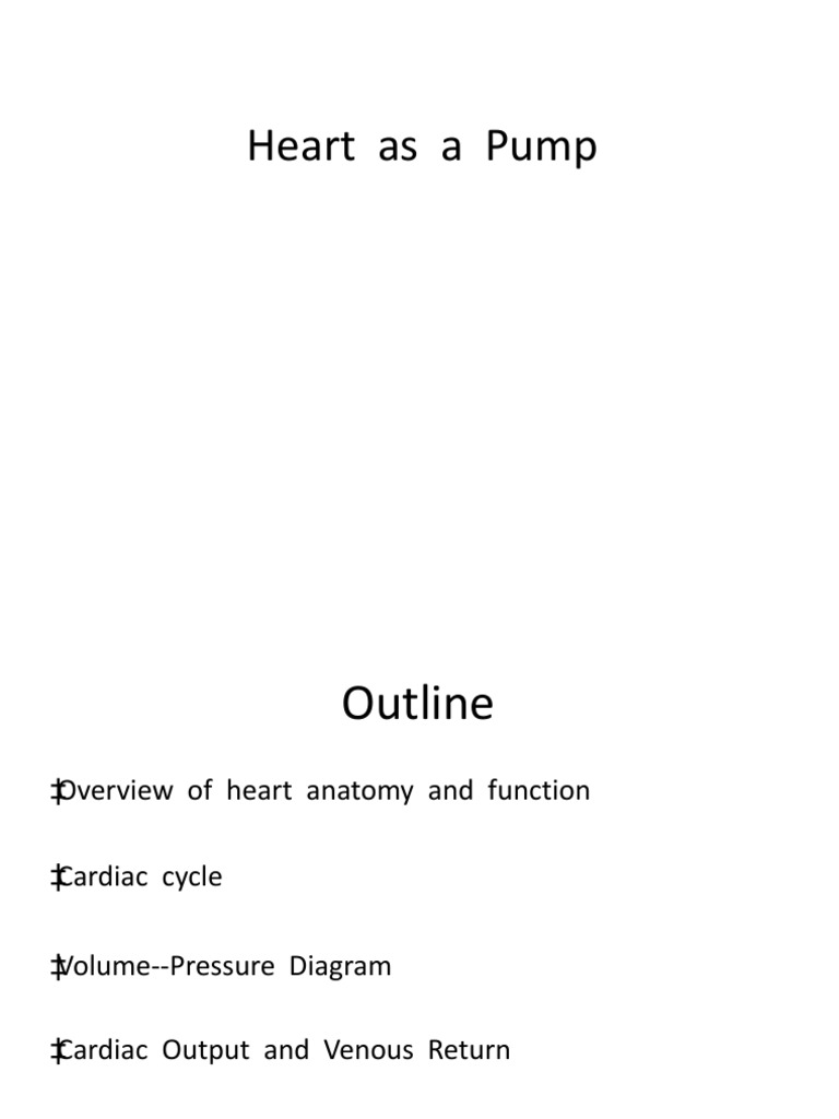 Heart Pump | Heart Valve | Ventricle (Heart)