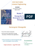 Notes 7 - Waveguides Part 4 Rectangular and Circular Waveguide