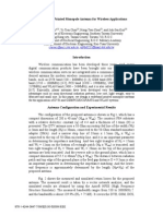 A Wideband Printed Monopole Antenna for Wireless Applications