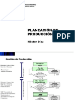 Planeacion de La Produccion