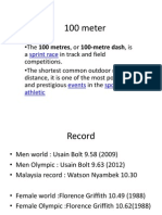 100m Sprint: Records, Rules & Techniques