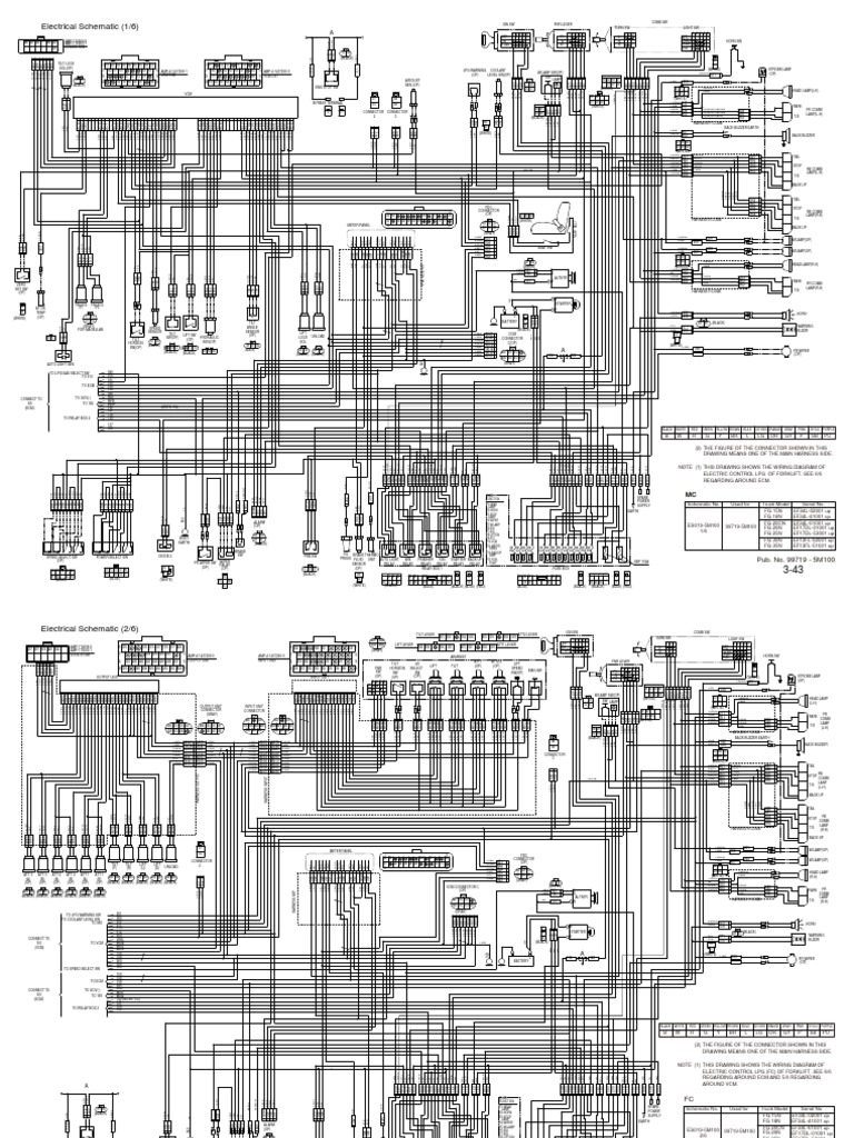 14_Schematics FORKLIFT.pdf | Vehicles | Motor Vehicle