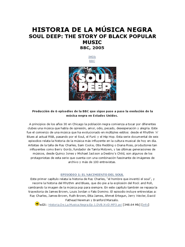 Historia De La Musica Negra Musica Soul Musica Afroamericana