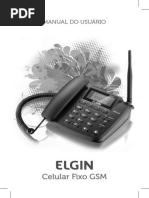 Manual Telefone Elgim Gsm200
