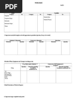 Labour Attendance Sheet Format | PDF | Technology & Engineering