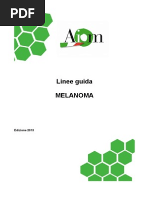 Melanomalinee Guida Aiom 2013