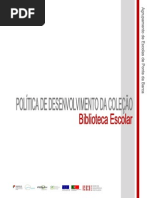Política de Desenvolvimento Da Coleção BE