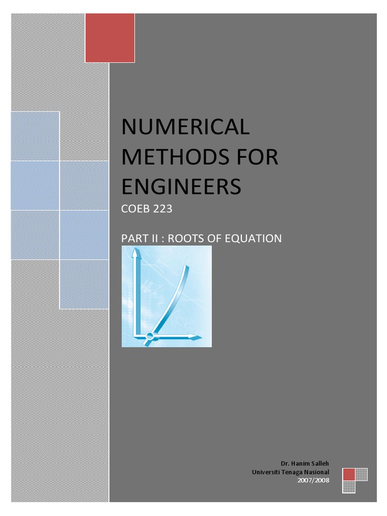 Numerical Methods For Engineers | PDF | Teaching Methods & Materials