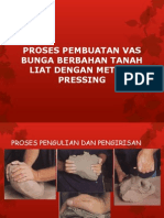 Proses Pembuatan Vas Bunga