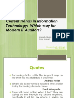 Current Trend in Information Technology