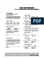 Vater Snare Drum Rudiments