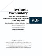 A Rythmic Vocabulary