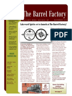 The Barrel Factory Newsletter Nov. 2014