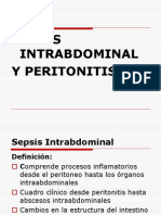 Peritonitis y Sepsis Intrabdominal