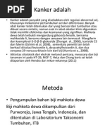 Download Uji Anti KankerSitotoksik by Mr Prof Yan Hendrika SN245739170 doc pdf