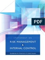 Statement On RIsk Management and Internal COntrol