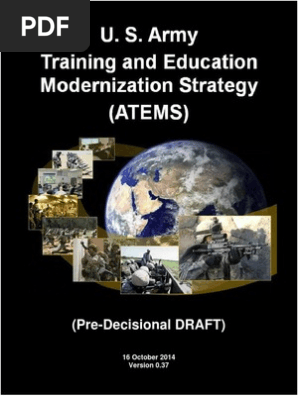 U.S. Army Training and Education Modernization Strategy