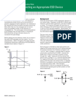 Littelfuse Selecting An Appropriate Esd Device Application Note