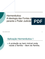 AP 2 Hermenêutica e Judiciário - Ideologia BemFamilia