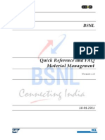 BSNL MM Quick Reference and FAQ