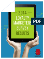 2014 Loyalty Marketers Survey PDF