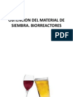 6.-Obtencion Del Material de Siembra, Biorreactores