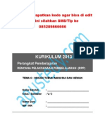 Download Rpp Sd Kelas 5 Semester 2 - Organ Tubuh Manusia Dan Hewa by alhanun SN245775501 doc pdf