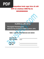 Download Rpp Sd Kelas 5 Semester 2 - Organ Tubuh Manusia Dan Hewa by alhanun SN245775501 doc pdf