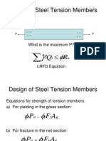 02 - Design of Steel Tension Members