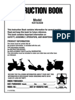 Murray Riding Mower - 42516x92B