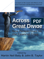 Across the Great Divide: New Perspectives on the Financial Crisis, Edited by Martin Neil Baily and John B. Taylor