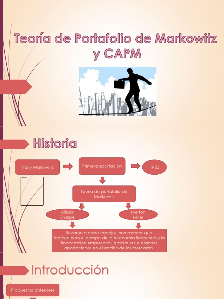 Teoria de markowitz_teorias