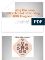 Closing The Loop UNLV School of Nursing BSN Program