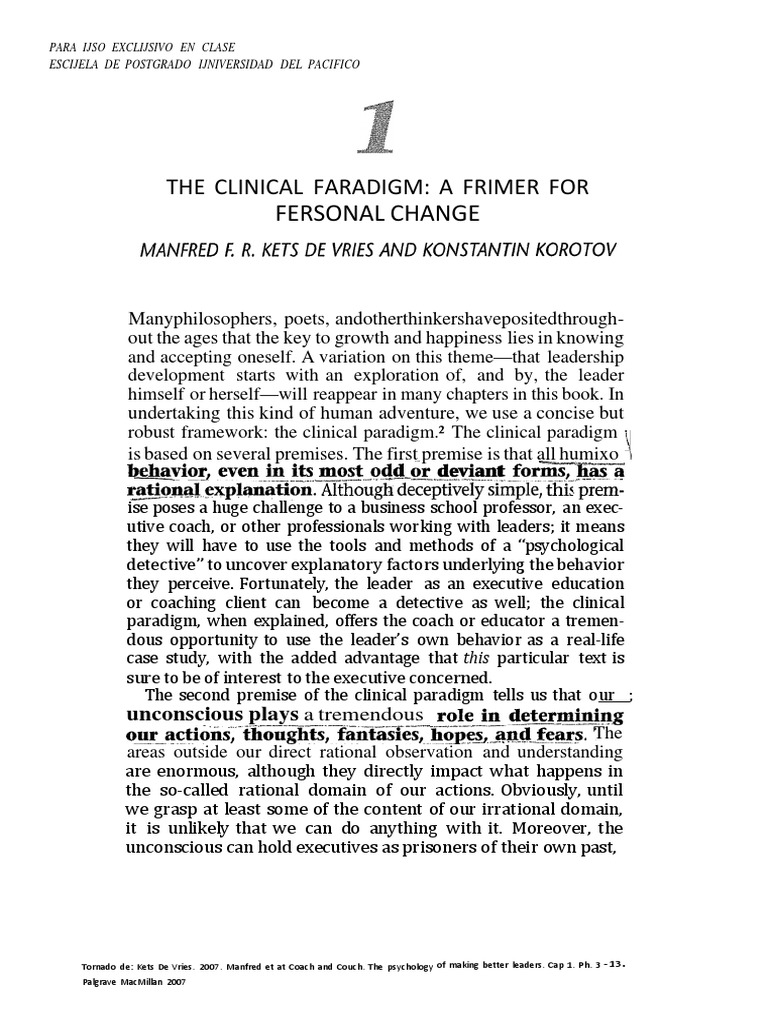 Coach and Couch. The Psychology of Making Better Leaders AutorKets de
