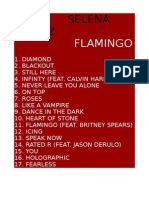 Selena Gomez - Flamingo Fake Album