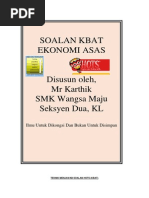 Download Soalan KBAT Ekonomi Asas  by karthikeyan65 SN245793927 doc pdf