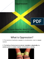 oppression in jamaica pptx