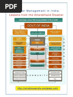 Disaster Management in India