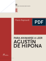 Rapisardi Flavio - Para Animarse a Leer - Agustin de Hipona