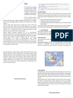 Potensi Geografis Indonesia