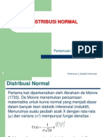 Materi P3 Distribusi Normal