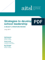 Strategies To Develop School Leadership