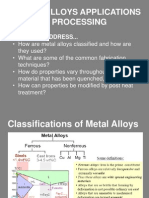 Nickel Alloys Applications and Processing