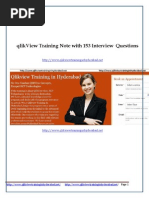 Download qlikview Training Document with 153 interview questions  by jaanreddy SN245807609 doc pdf