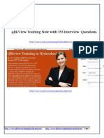 Qlikview Training Document With 153 Interview Questions