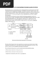 Introduction To Microprocessor Based System