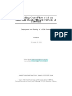 Enabling OpenFlow v1.0 On Mikrotik RouterBoard 750GL A Tutorial ANDASH Report, 2014